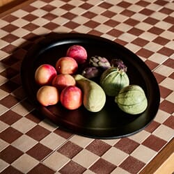 Collect Tray SC65 Ø54 Black Laquered Oak