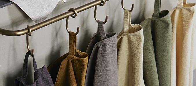 Kjøkkenhåndklær og Kjøkkenkluter