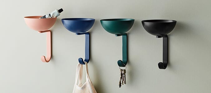 Knagger som pynter opp