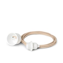 Ledning til taklampe - Sand 2 meter