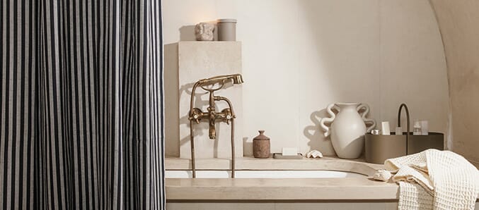 Badematte og dusjforheng