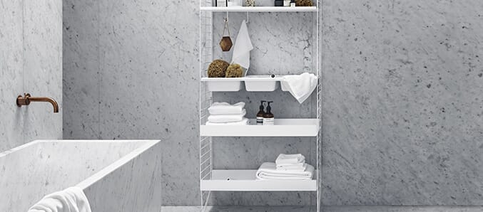 Hyller og småmøbler