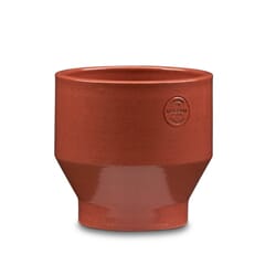 Blomsterpotte Edge Burned Red Ø:18