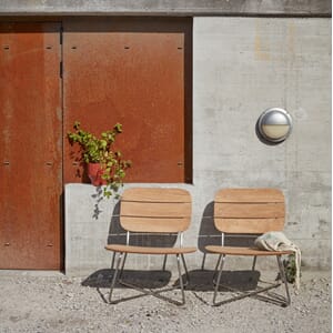 Lilium Lounge Stol Teak