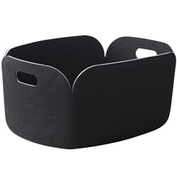 Restore Basket Black Melange