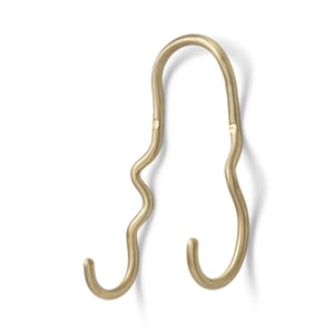 Dobbel Knagg Curvature Messing