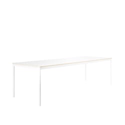 Base Spisebord Hvit Laminat/Fineer/Hvit