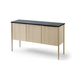Skap Jut Oak/Black Marble