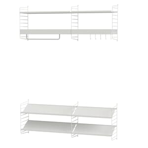 String Garderobe 140x185 H