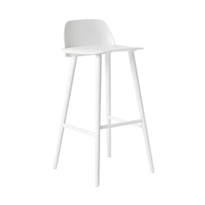 Nerd Bar Stool H:65 White