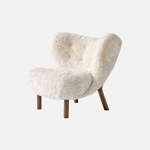 Lille Petra Lenestol VB1 Moonlight/Valnøtt