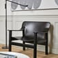 933919_Rel Bernard black leather cover deep stained oak base_Fifty-Fifty Floor Lamp black.jpg
