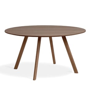 CPH25 Spisebord Valnøtt Ø:140