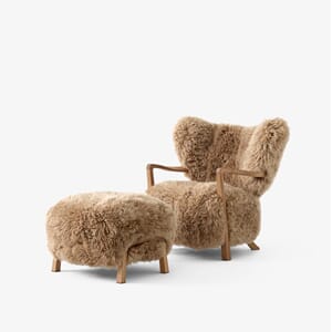 Wulff Stol + Puff Honey/Eik