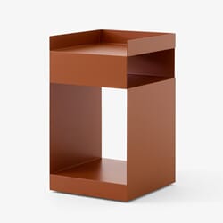 Rotate Sidebord med Oppbevaring SC73 Terracotta