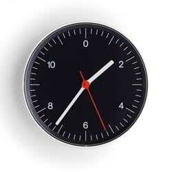 Wall Clock Black
