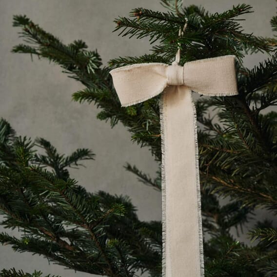 2 stk  Juletrepynt Sløyfe Natural (3).jpg