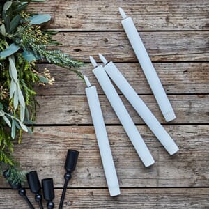 2 stk | Ledlys Hvit H24,5