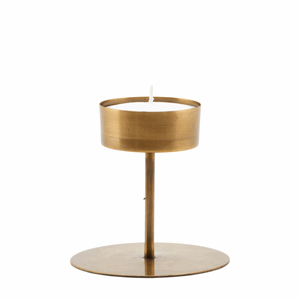 Telysestake Anit Antikk messing H:10