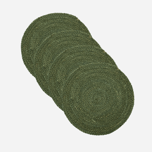 Sett m/Bordbrikker Circle Grønn