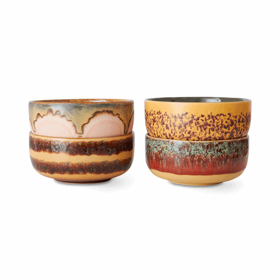 70s ceramics dessert bowls harbour (set of 4) (KST0036)såøp.png