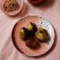 70s ceramics dessert plates lychee (set of 2) (KST0060)6.jpg