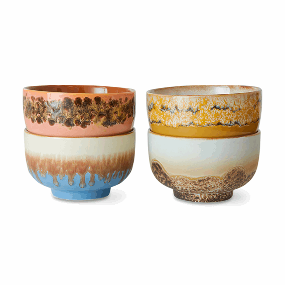 70s ceramics noodle bowls seabreeze (set of 4) (KST0038).png