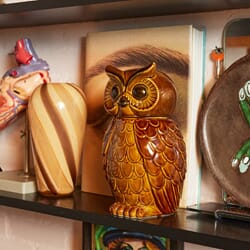 Krukke m/lokk Ugle Roasted