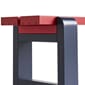 AD127-C953-AN02_Weekday Bench Duo L111 x 23 x H45 cm wine red wb lacquered pinewood  benchtop_steel blue wb lacquered pinewood frame_detail 01.jpg
