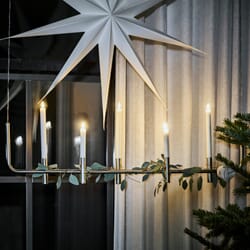 Hengende Lysestake Maxi Antikk Sølv