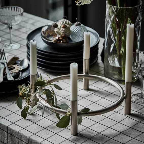 Adventslysestake Maxi Antikk Sølv.jpg