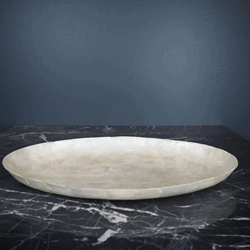 Capiz Oval Tallerken