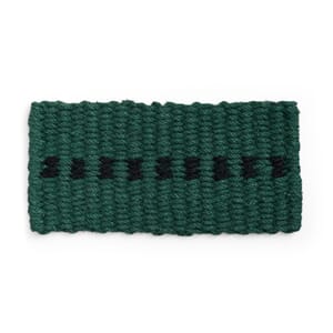 Dørmatte Coco Green and Black 40x80