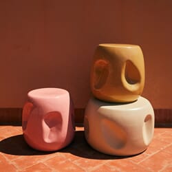 Sidebord Currents Chrome Coral