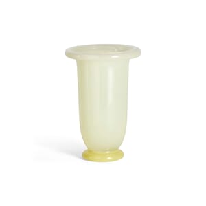 Empire Vase Medium Lime Yellow