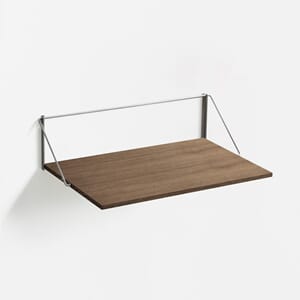 Foldbart Skrivebord Røkt Eik