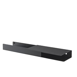 Folded Platform Shelves Black 62x5