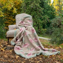 Ullpledd Chicory Pink 150x190 cm