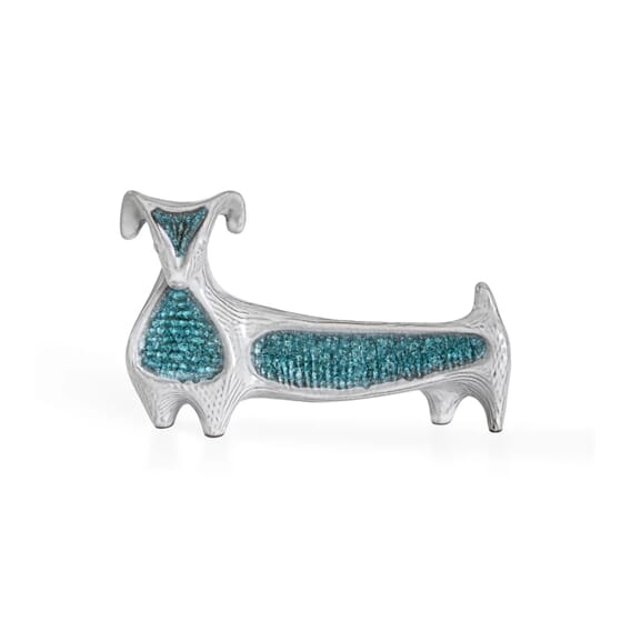 Glass Menagerie Dachshund - Aquamarine .jpg