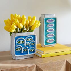 Glass Menagerie Lips Vase