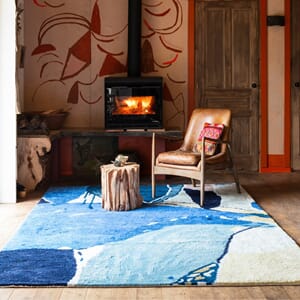 Gulvteppe Heather Chontos Blue Lake