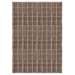 Gulvteppe Strata Braided Jute Brown