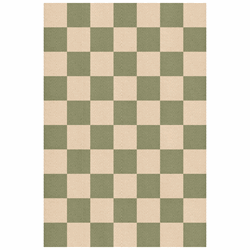 Gulvteppe The Sicilian Checked Clover