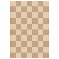 Gulvteppe The Sicilian Checked Natural