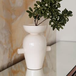 Momento Vase JH40 H28 cm Cream