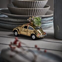 Juledekorasjon Bil Mini 2 Gylden