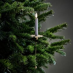 Julelys m. fjernkontroll LED Hvit