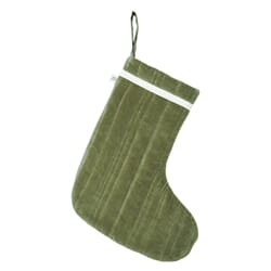 Julestrømpe Vari Velvet Khaki
