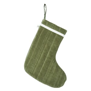 Julestrømpe Vari Velvet Khaki
