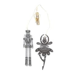 Juletrepynt Ballerina & Soldat